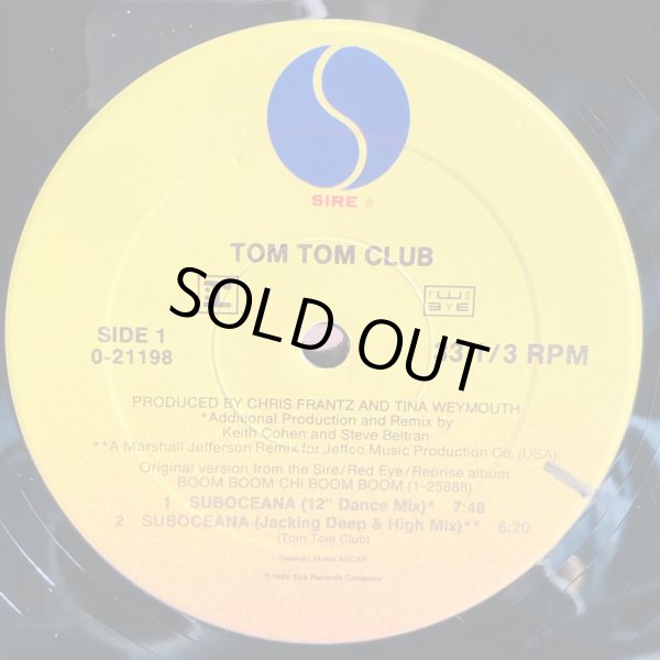 画像4: TOM TOM CLUB / SUBOCEANA  12"E.P.