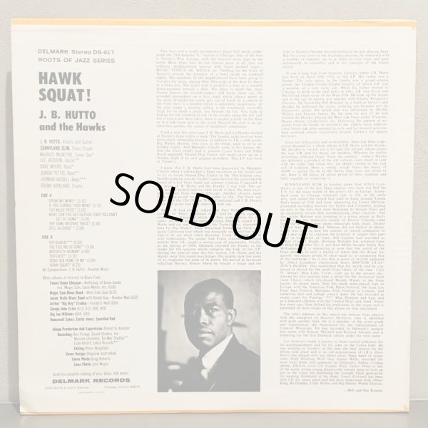 画像2: J.B. HUTTO & HIS HAWKS with SUNNYLAND SLIM / HAWK SQUAT