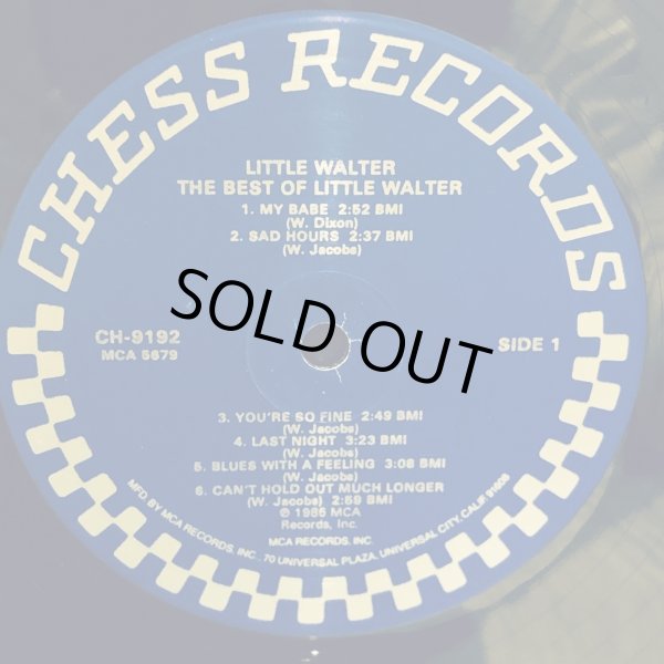 画像4: LITTLE WALTER / THE BEST OF LITTLE WALTER
