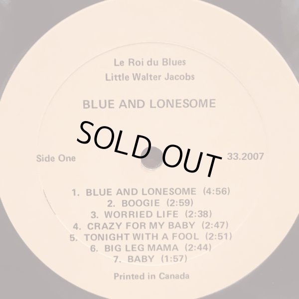 画像4: Little Walter Jacobs / BLUE AND LONESOME