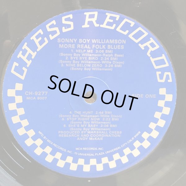 画像4: sonny boy williamson / MORE REAL FOLK BLUES