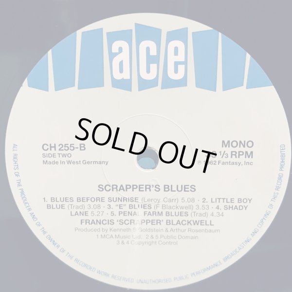 画像5: SCRAPPER BLACKWELL / MR. SCRAPPER'S BLUES