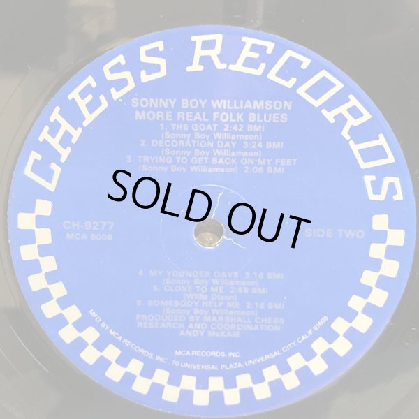 画像5: sonny boy williamson / MORE REAL FOLK BLUES