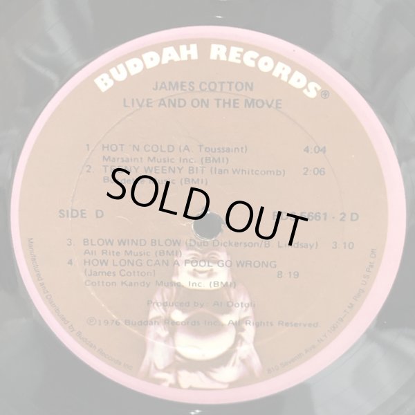画像7: THE JAMES COTTON BAND / LIVE & ON THE MOVE