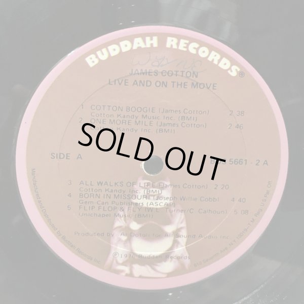 画像4: THE JAMES COTTON BAND / LIVE & ON THE MOVE