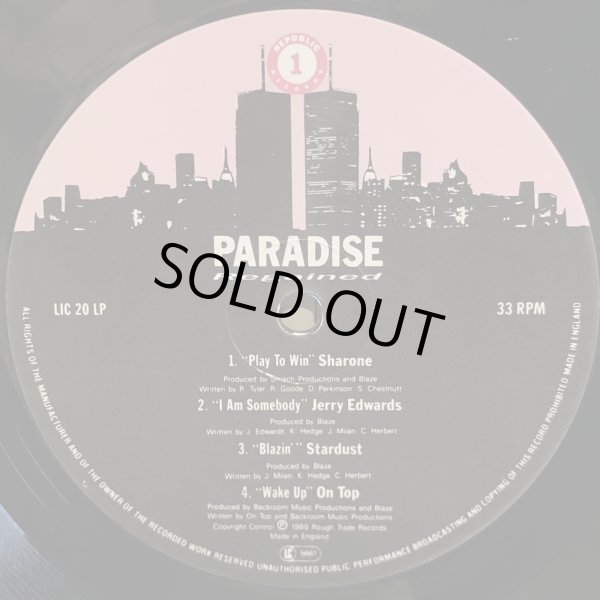 画像4: V.A. / PARADISE REGAINED THE GARAGE SOUND OF DEEPEST NEW YORK VOL.2