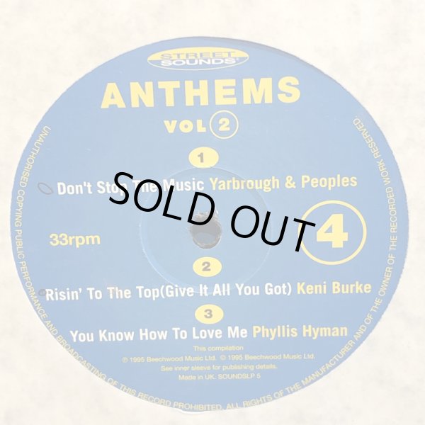 画像7: V.A. / Street Sounds presents ANTHEMS VOL.2