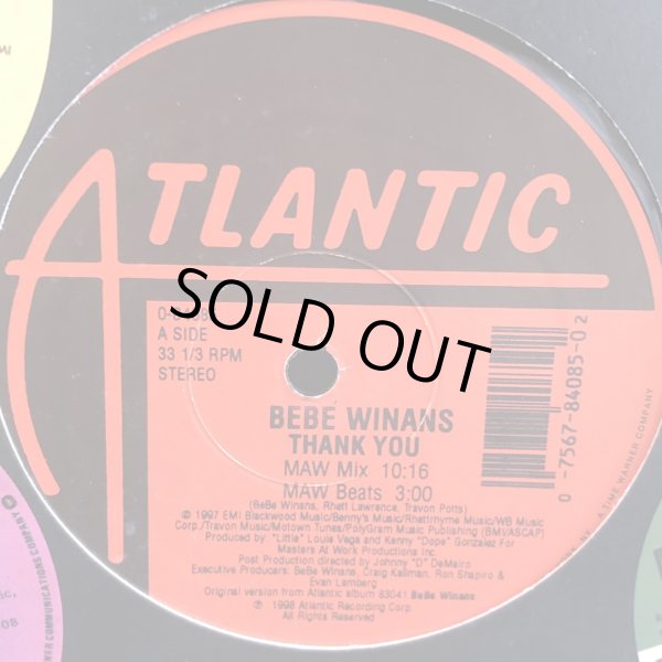 画像3: Be Be Winans / Thank You - Masters At Work Mix -  12" E.P.