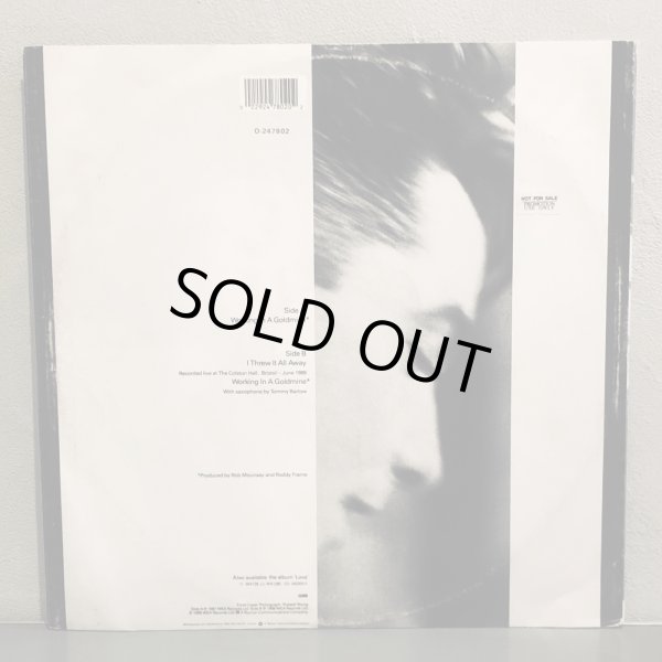 画像2: aztec camera / WORKING IN A GOLDMINE 12" E.P. PROMO盤