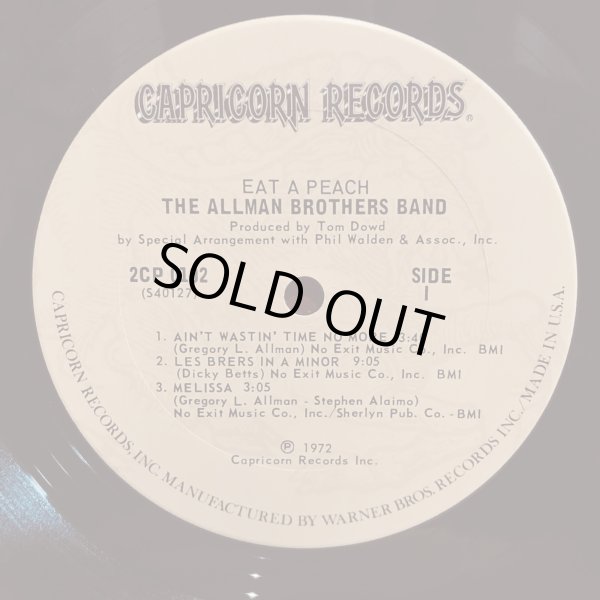 画像4: ALLMAN BROTHERS BAND / EAT A PEACH