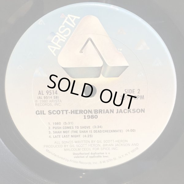 画像6: GIL SCOTT-HERON & BRIAN JACKSON / 1980