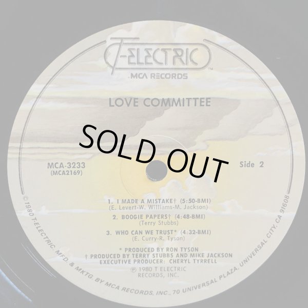 画像5: LOVE COMMITTEE / LOVE COMMITTEE 【プロモ盤】