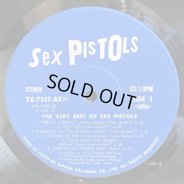 画像6: SEX PISTOLS / THE VERY BEST OF SEX PISTOLS