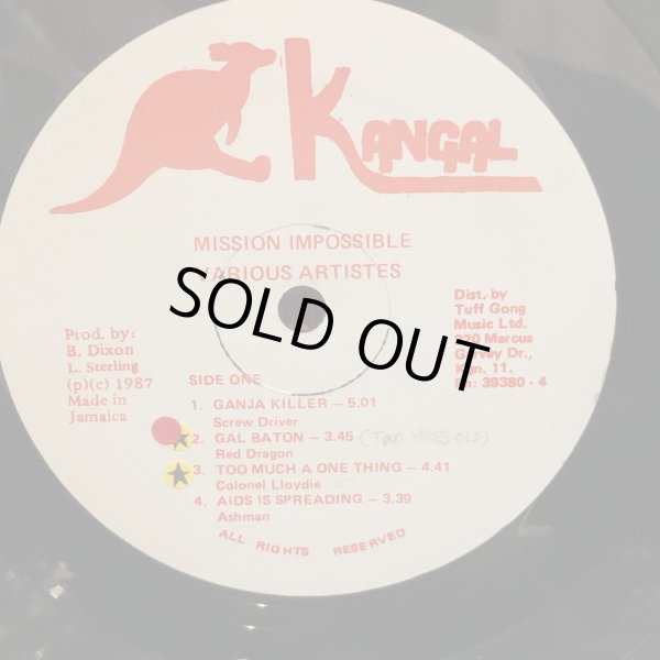 画像4: V.A. / KANGALS MISSION IMPOSSIBLE VOL.1
