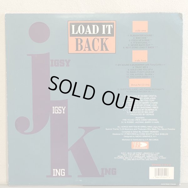 画像2: Jigsy King / LOAD IT BACK 