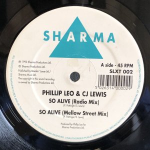 画像: PHILLIP LEO & CJ LEWIS / SO ALIVE  12" E.P.