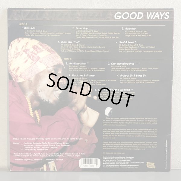 画像2: SIZZLA / GOOD WAYS 