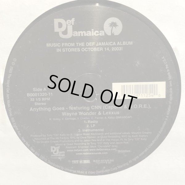 画像2: Wayne Wonder & Lexxus / Anything Goes - featuring CNN (Capone & N.O.R.E) 12" E.P. 