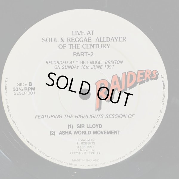 画像5: V.A. /  All Dayer Of The Century Part 3 Live At The Ritzy Presents The Best Of Asha World Movement 