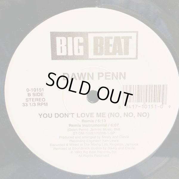 画像5: DAWN PENN / YOU DON'T LOVE ME ( NO, NO, NO )  12" E.P. 