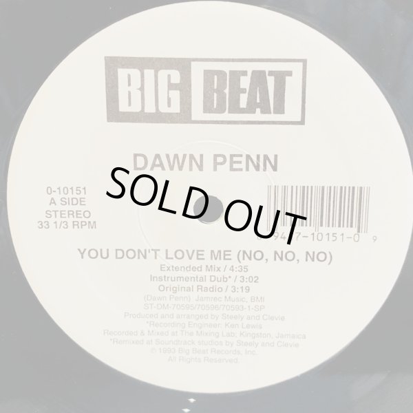 画像4: DAWN PENN / YOU DON'T LOVE ME ( NO, NO, NO )  12" E.P. 