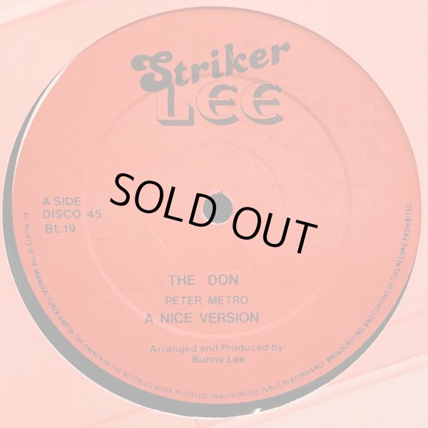 画像1: PETER METRO / THE DON   12" E.P. 