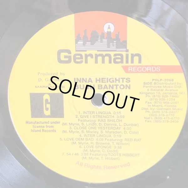 画像5: BUJU BANTON / INNA HEIGHTS 