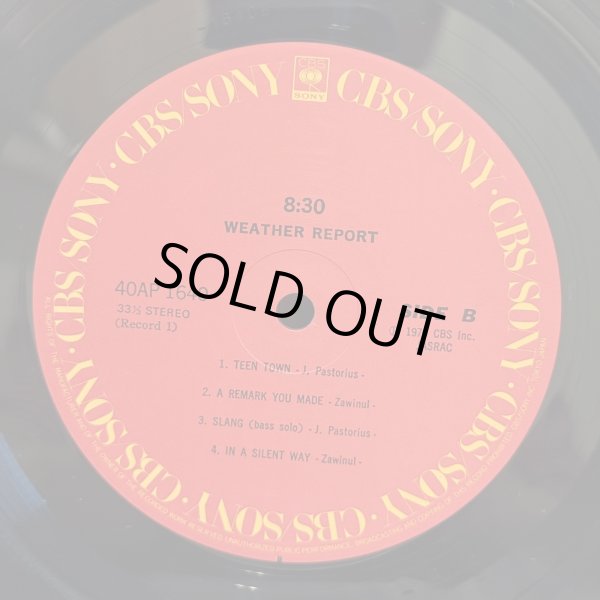 画像8: WEATHER REPORT / 8:30 