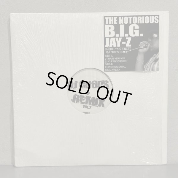 画像2:  THE NOTORIOUS B.I.G. JAY-Z / BROOKLYN'S FINEST -DJ CHOPS REMIX- 12" E.P.