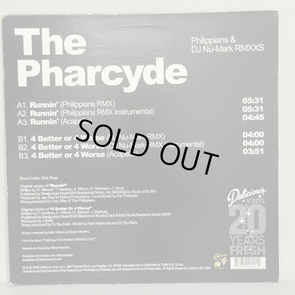 画像2: PHARCYDE / Philippians & DJ Nu-Mark RMXXS 12" E.P.