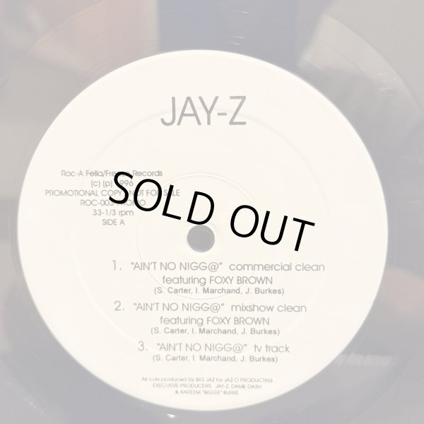 画像1: JAY-Z / AIN'T NO NIGG@ Featuring – Foxy Brown  12" E.P. PROMO盤
