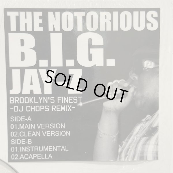 画像1:  THE NOTORIOUS B.I.G. JAY-Z / BROOKLYN'S FINEST -DJ CHOPS REMIX- 12" E.P.