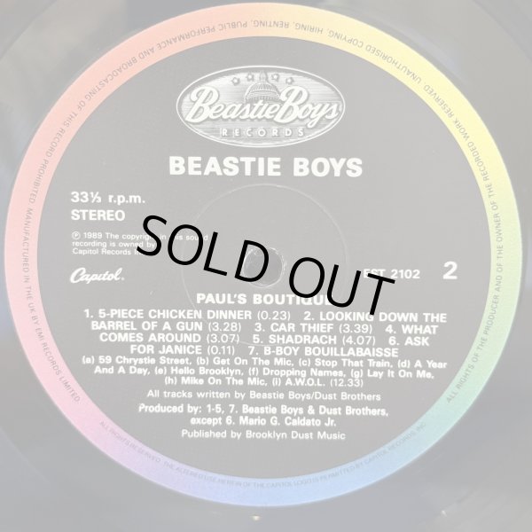 画像6: BEASTIE BOYS / paul's BOUTIQUE 