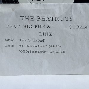 画像: THE BEATNUTS FEAT. BIG PUN & LINX! / Dawn Of The Dead   12" E.P.