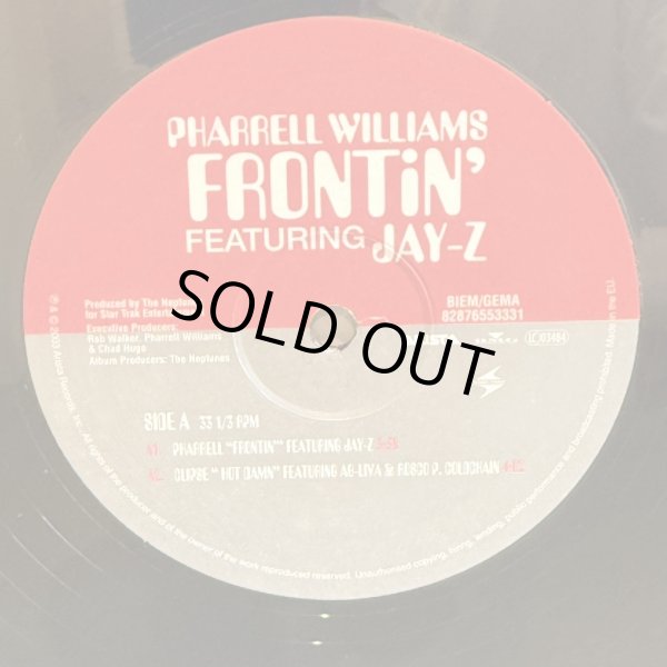 画像3: PHARRELL WILLIAMS / FRONTiN' FEATURING JAY-Z 12" E.P. 