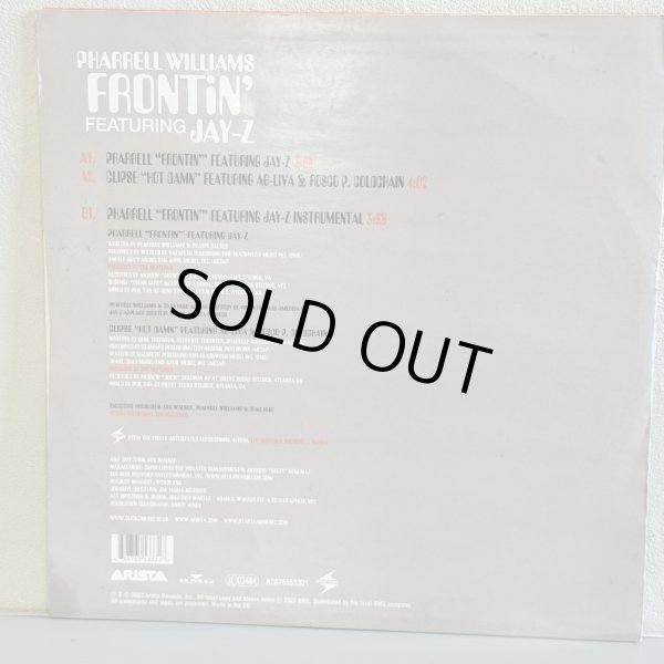 画像2: PHARRELL WILLIAMS / FRONTiN' FEATURING JAY-Z 12" E.P. 