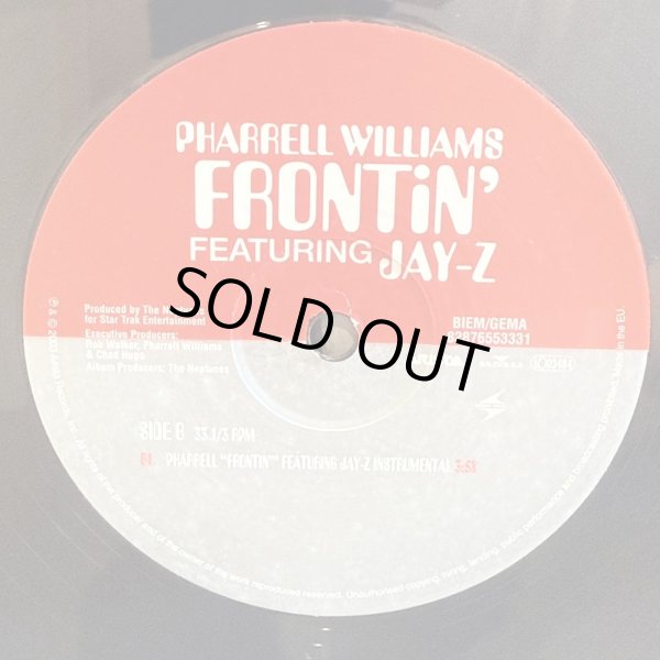 画像4: PHARRELL WILLIAMS / FRONTiN' FEATURING JAY-Z 12" E.P. 