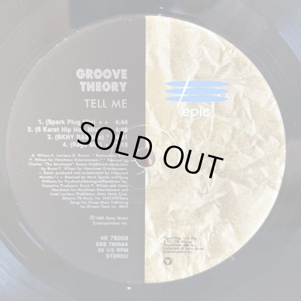 画像3: groove theory / tell me THE REMIXES  12" E.P. 