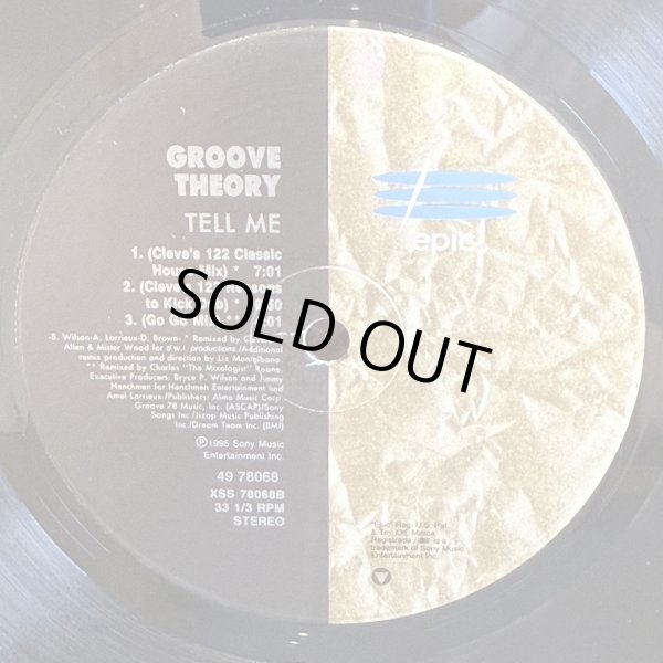 画像4: groove theory / tell me THE REMIXES  12" E.P. 
