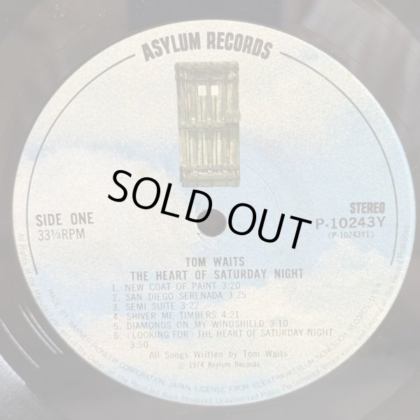 画像8: TOM WAITS / The heart of saturday Night 