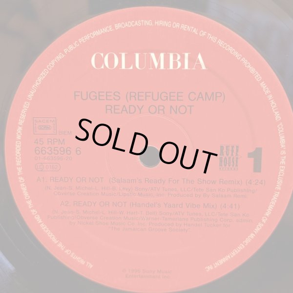 画像1: FUGEES (REFUGEE CAMP) / READY OR NOT 12" E.P. 
