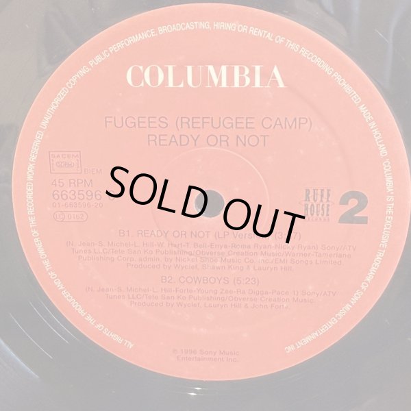 画像2: FUGEES (REFUGEE CAMP) / READY OR NOT 12" E.P. 