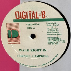 画像: CORNELL CAMPBELL / WALK RIGHT IN 12"E.P. 