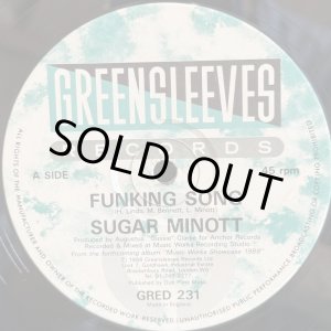 画像: SUGAR MINOTT / FUNKING SONG  12"E.P. 