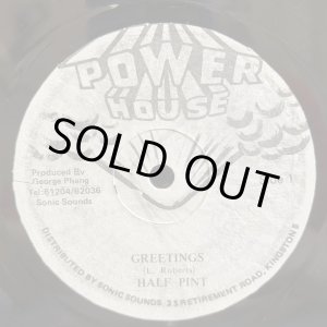 画像: HALF PINT / GREETINGS 12" E.P. 