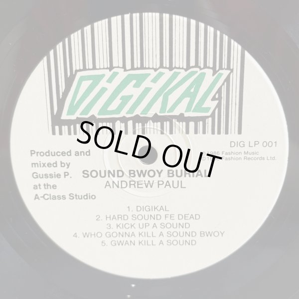 画像5: Mikey General & Andrew Paul / SOUND BWOY BURIAL 