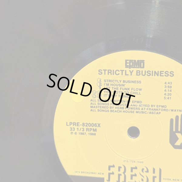 画像7: EPMD / STRICTLY BUSINESS 