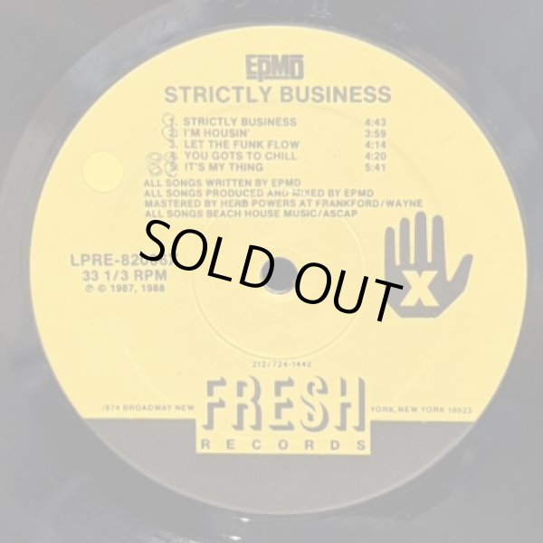 画像6: EPMD / STRICTLY BUSINESS 