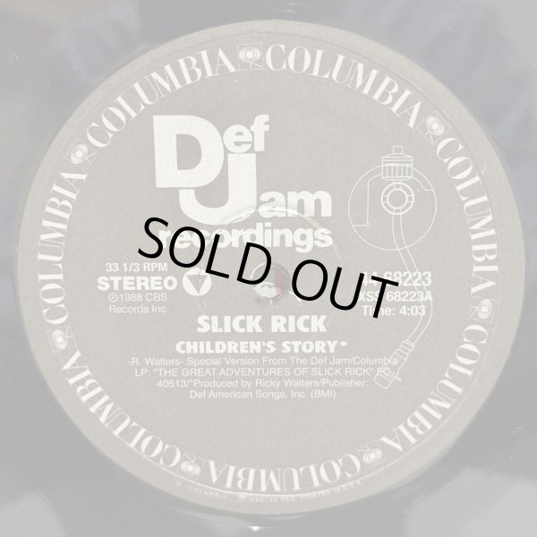 画像4: SLICK RICK / CHILDREN'S STORY  12"E.P. 