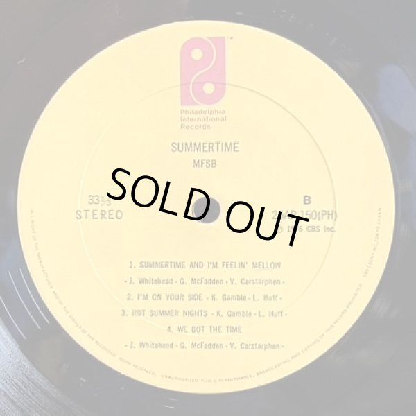 画像10: MFSB / Summertime 